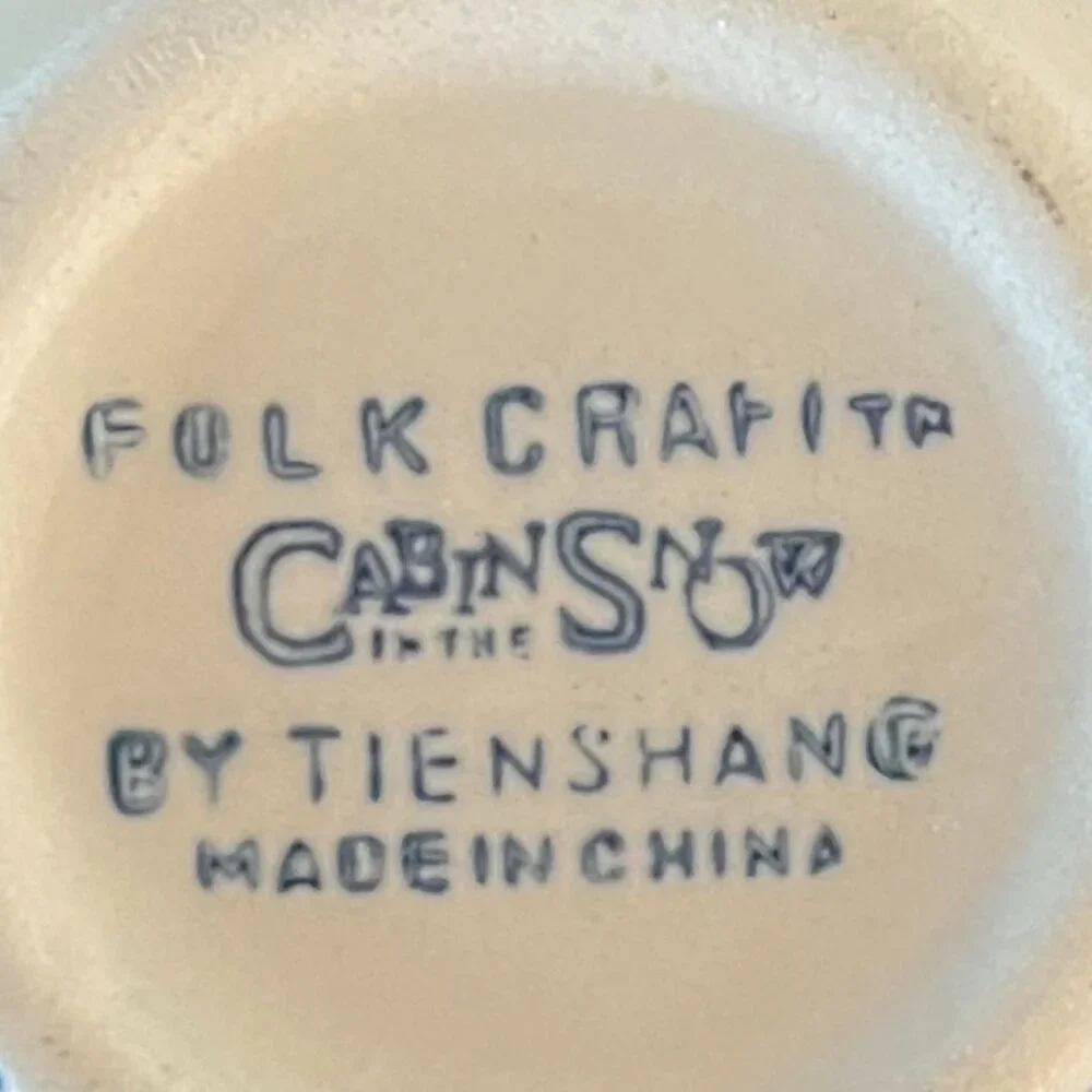 Vtg FOLKCRAFT by Tienshan 